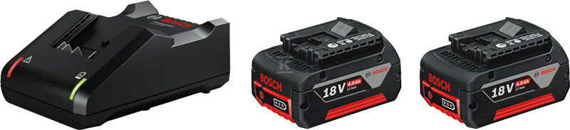 Zestaw startowy Bosch 2x akumulator 18V - 1600A019S0